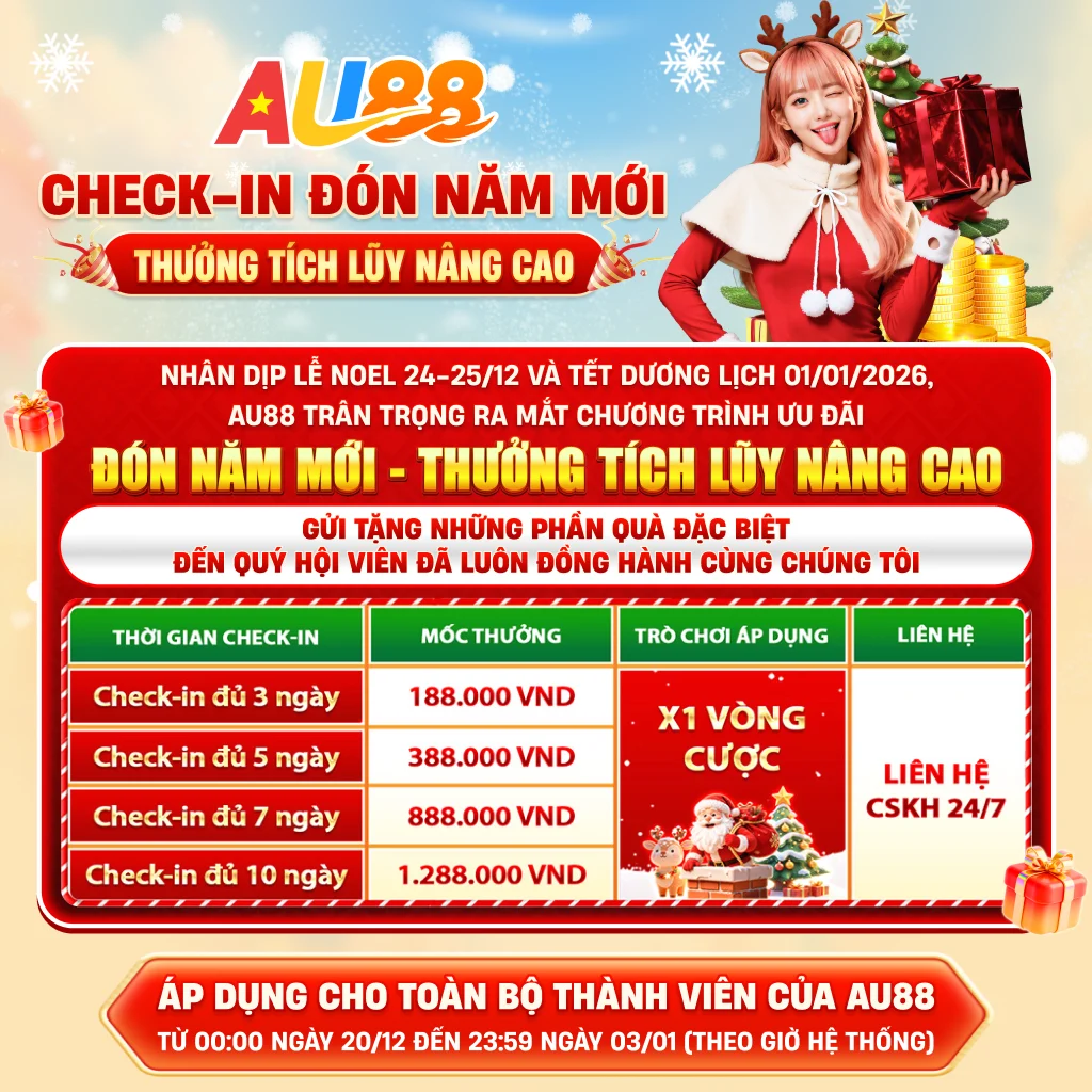 Au88 Checkin Mobile Banner
